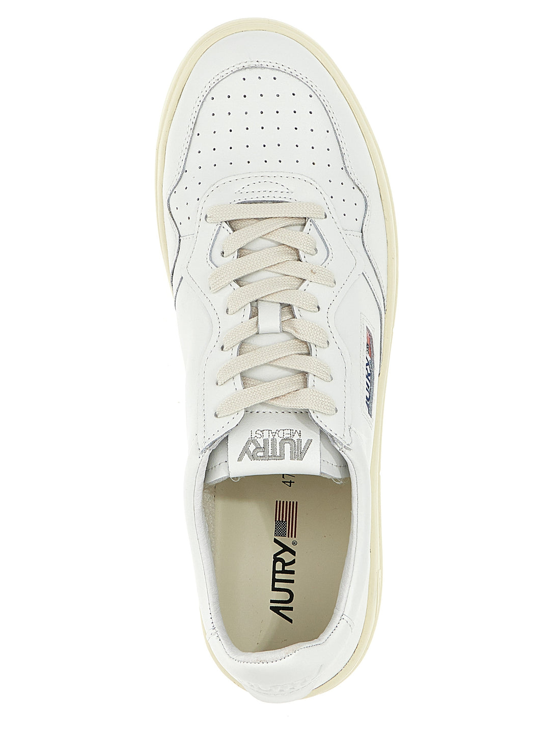 Autry Medalist Low Sneaker Sneakers - White | 31b51ff09f3e6928a2ca82f7d87eeb182ac83cd0