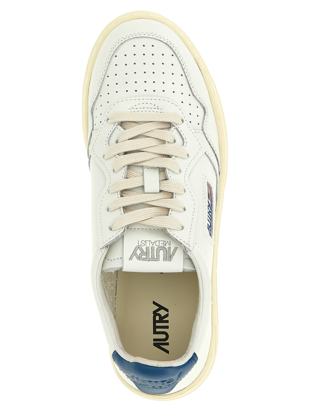 Autry Medalist Low Sneakers - Blue | 71cf96cad7c56bddd13acb5e88248d6e8f5df11b
