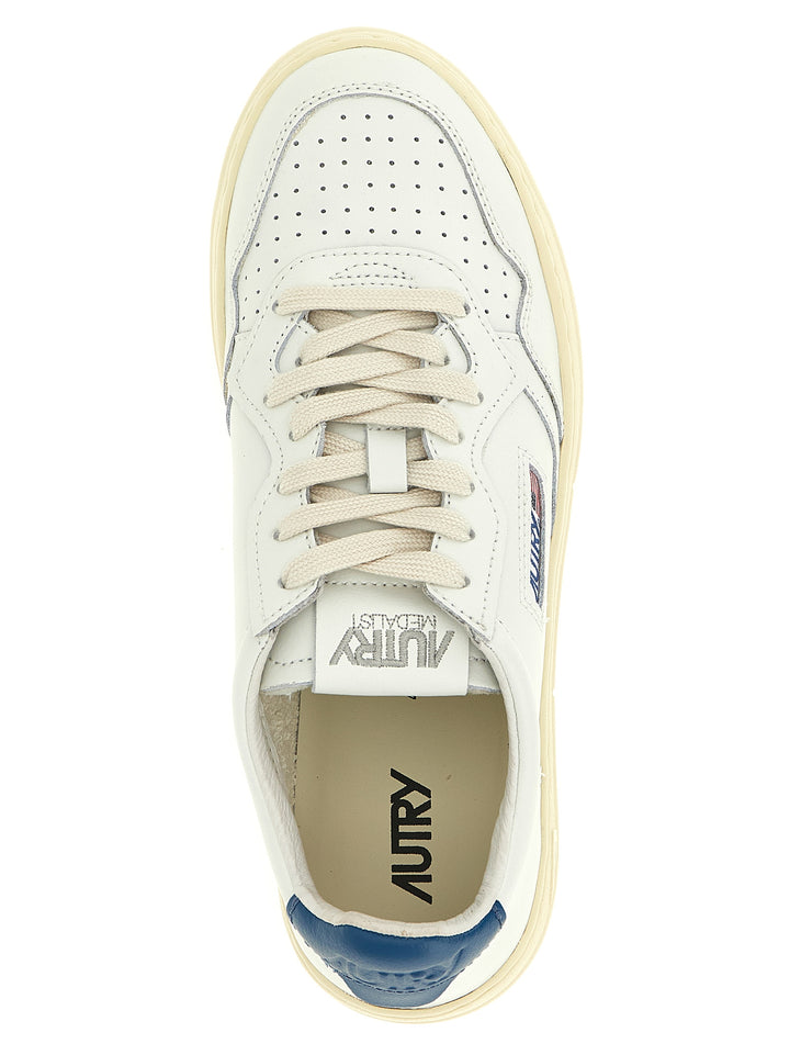 Autry Medalist Low Sneakers - Blue | 71cf96cad7c56bddd13acb5e88248d6e8f5df11b