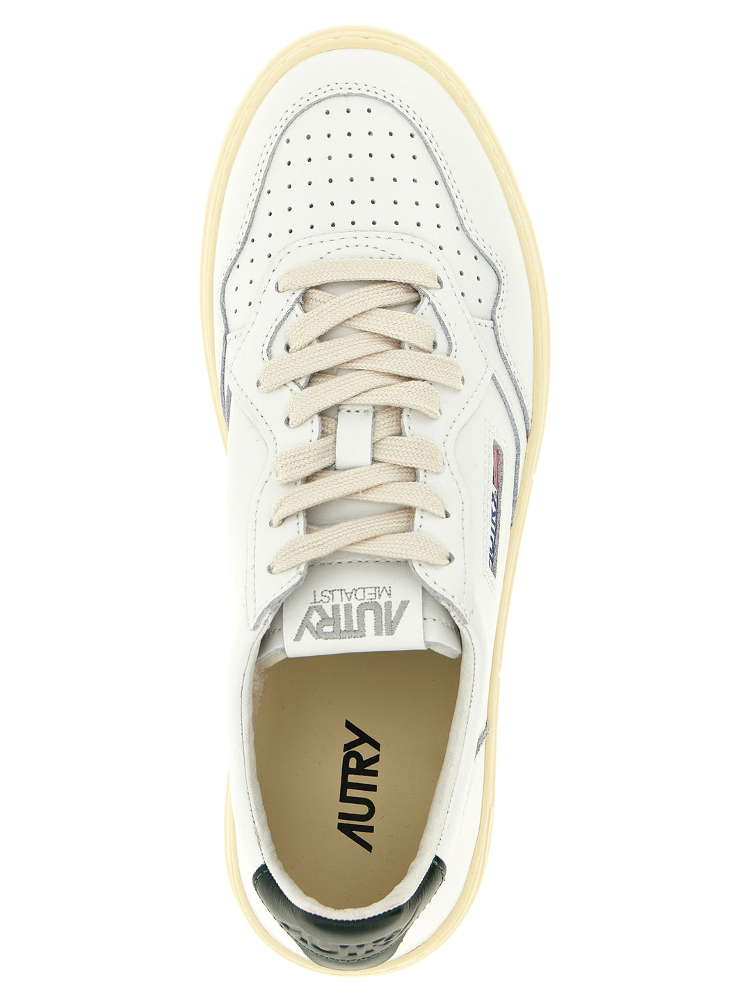 Autry Medalist Low Sneakers - Green | c9dfaa83c940acb12f62bede07d81dd79ecbb003