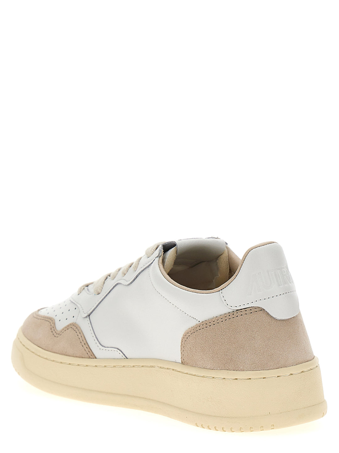 Autry Medalist Low Sneakers - Beige | 1d115fa2aefbb36689f8eb61285d16a922769815