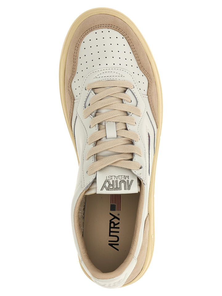 Autry Medalist Low Sneakers - Beige | 992e71e5fcd06571e721433f28c494afeb9d9c45