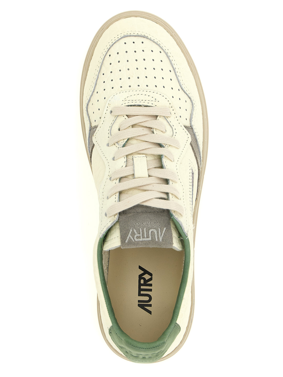 Autry Medalist Low Sneakers - Green | f3d67498ca8a2da9e4f07fc039737f811a4a854f
