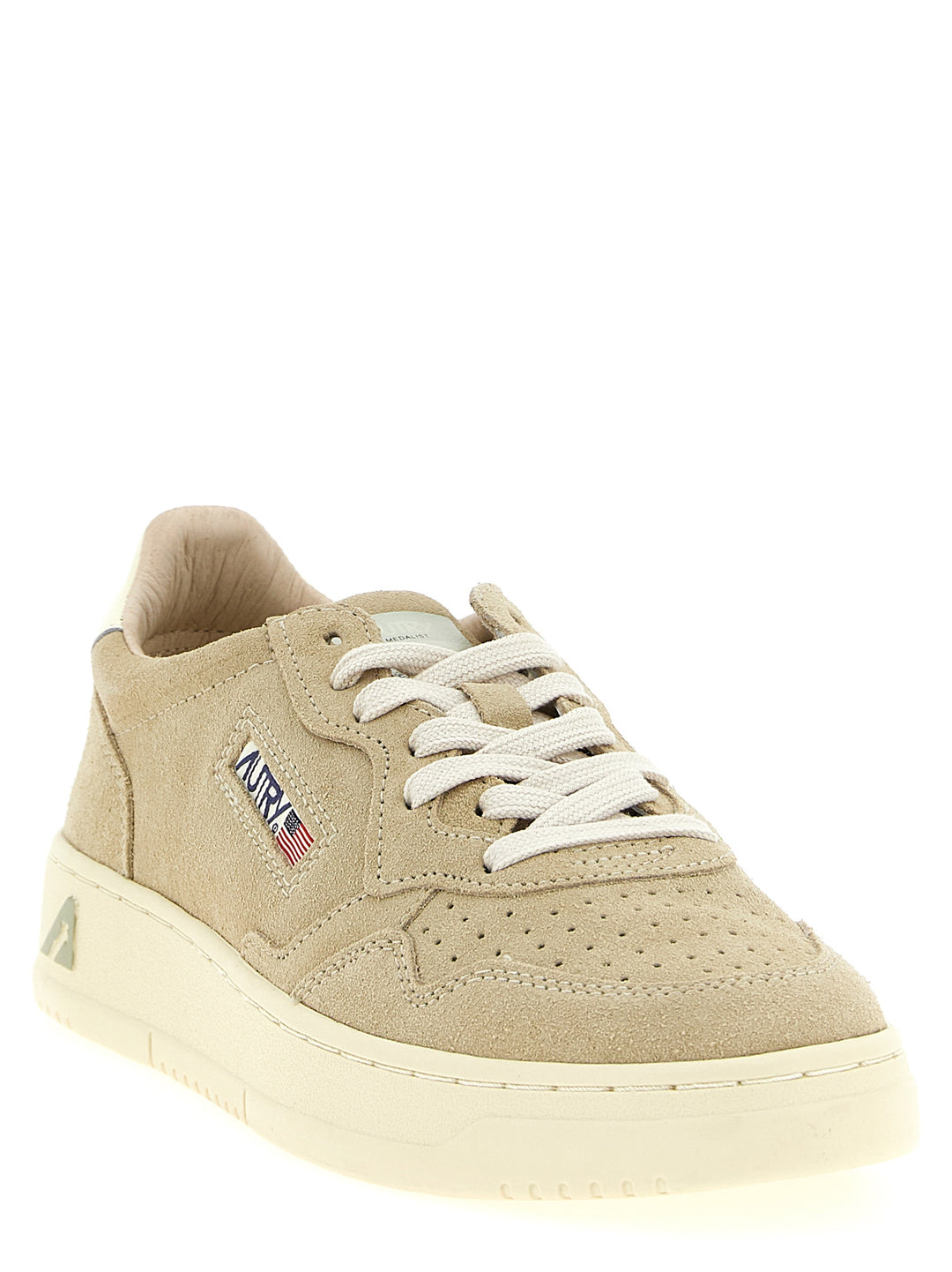 Autry Medalist Low Sneakers - Beige | 8ebdd602ca5bff6bf50f4ea695c1ae4805c06460