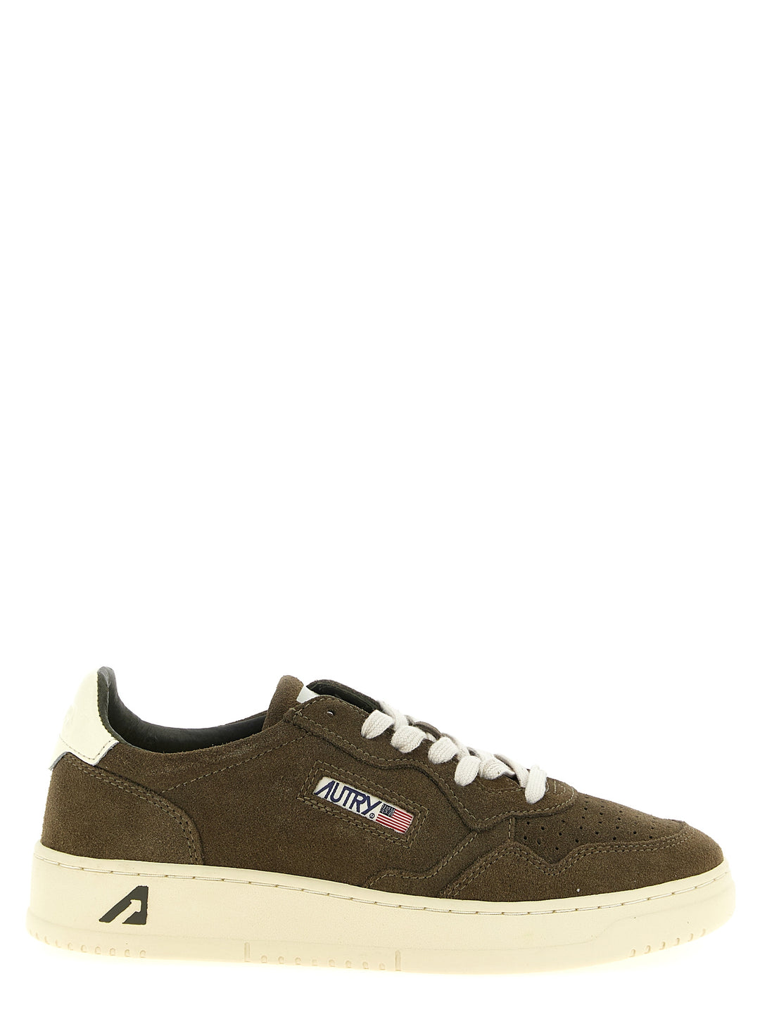Autry Medalist Low Sneakers - Green | 386e3e6cd30fd424cb1fd575eddcbbbe682a78a7