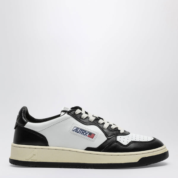 Medalist Sneakers In White/Black Leather