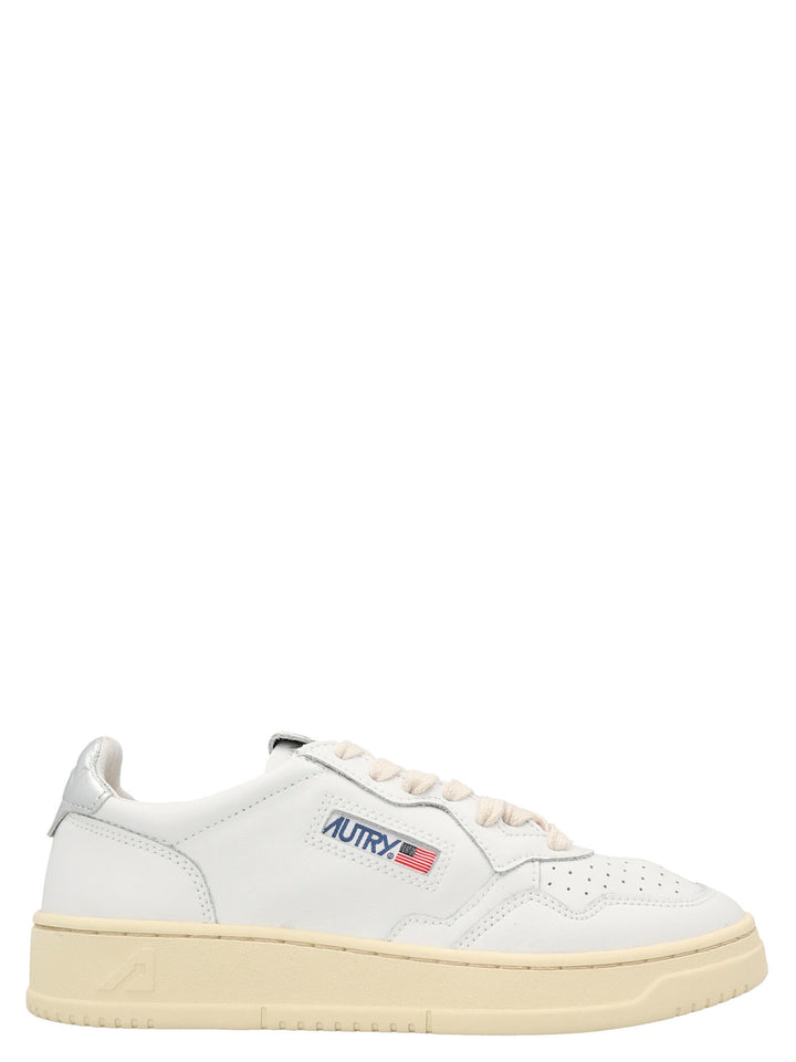 Autry Medalist Low Sneaker Sneakers - Silver | 4606270dc32ce81a80c8ee76bfb08a46b5c5fb6a