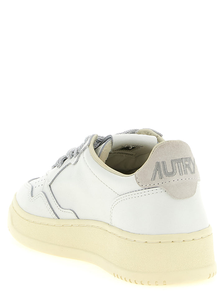 Autry Medalist Low Sneakers - Gray | 1f9375860b7cd0395e9baef70721c172f35e54f8