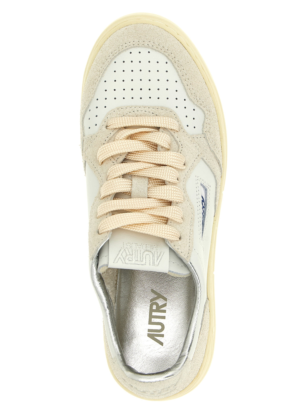 Autry Medalist Low Sneakers - Beige | e1a73071d374ec306b4a7da5732ee0a3965f1122