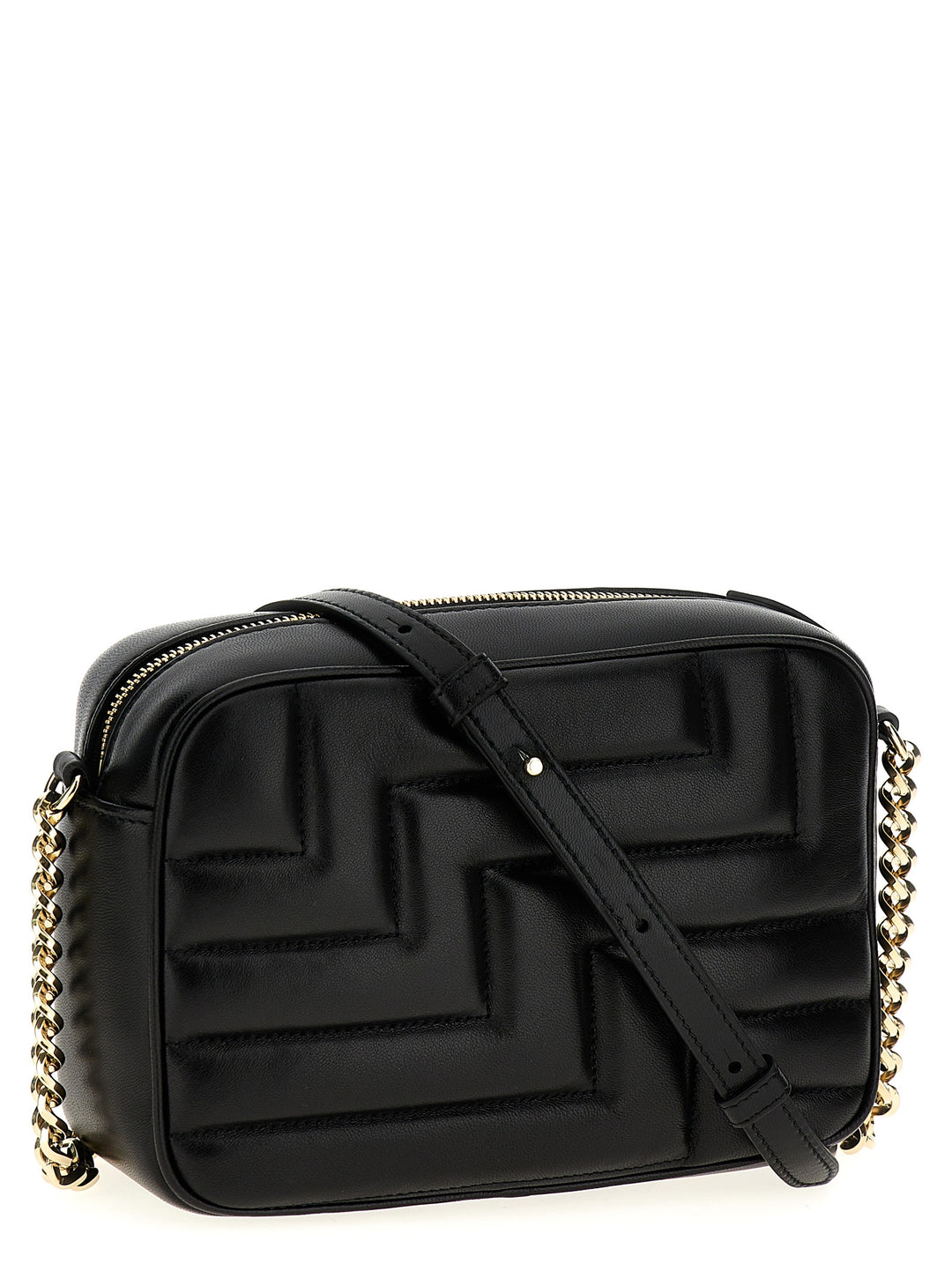 Avenue Camera Crossbody Bags Black