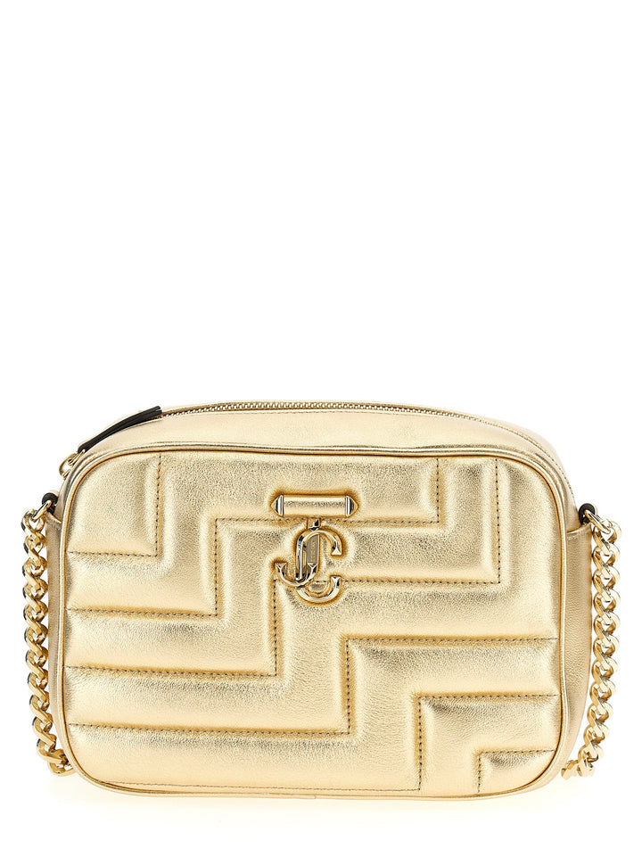 Avenue Camera Crossbody Bags Gold