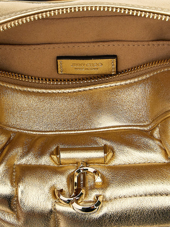 Avenue Camera Crossbody Bags Gold