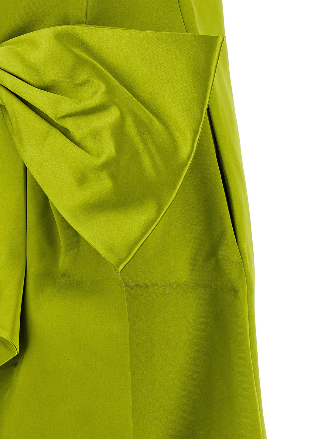 Self Portrait Maxi Bow Dress Dresses - Green | abea108c966c011396f12b33b8af30e78af125f1