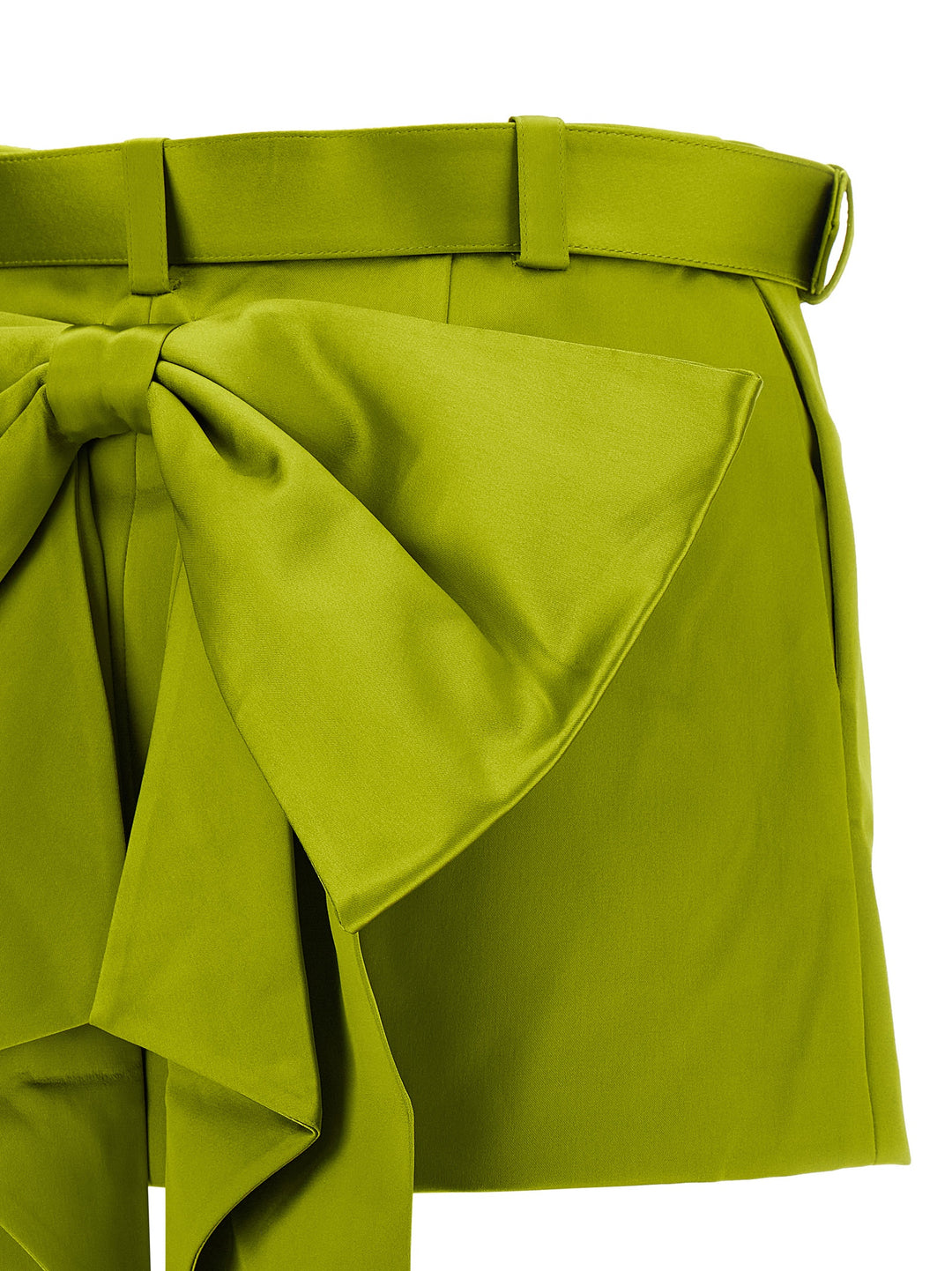 Self Portrait Maxi Bow Skirt Skirts - Green | 65869729dd6907e75b197d3c72b9d371ba6670f4