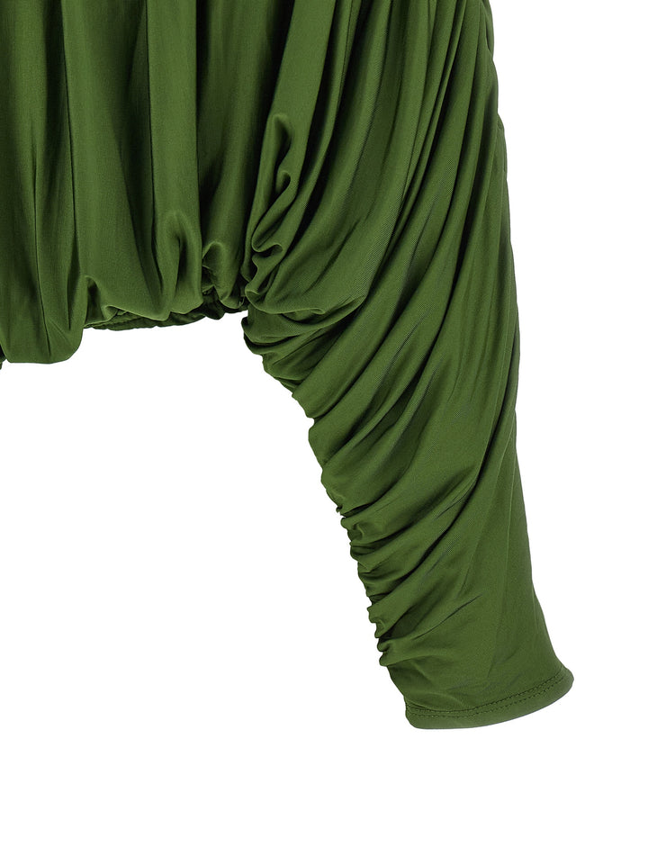 Self Portrait Short Top With Ripples Sweaters and Cardigans - Green | f5c3ba5909bf0222139b3134f6f742a9e9caed6f