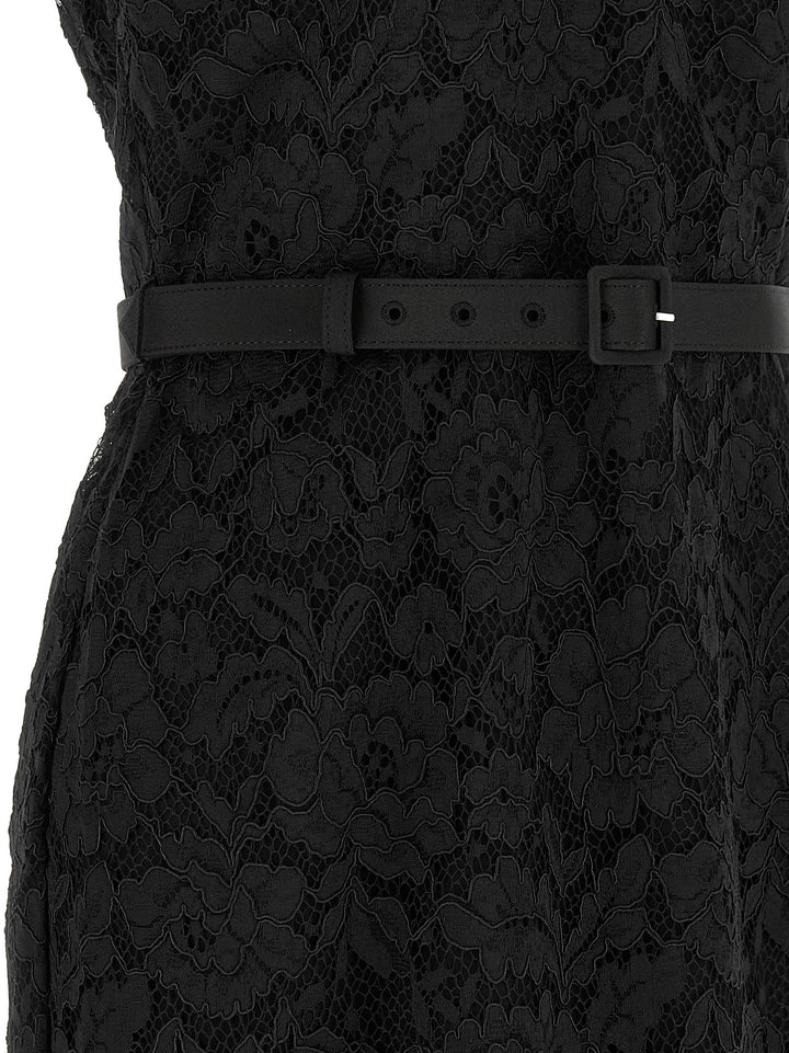 Self Portrait Lace Dress With Collar Dresses - Black | 860581928d44e4ae1c659c0900a6d4a58710671a