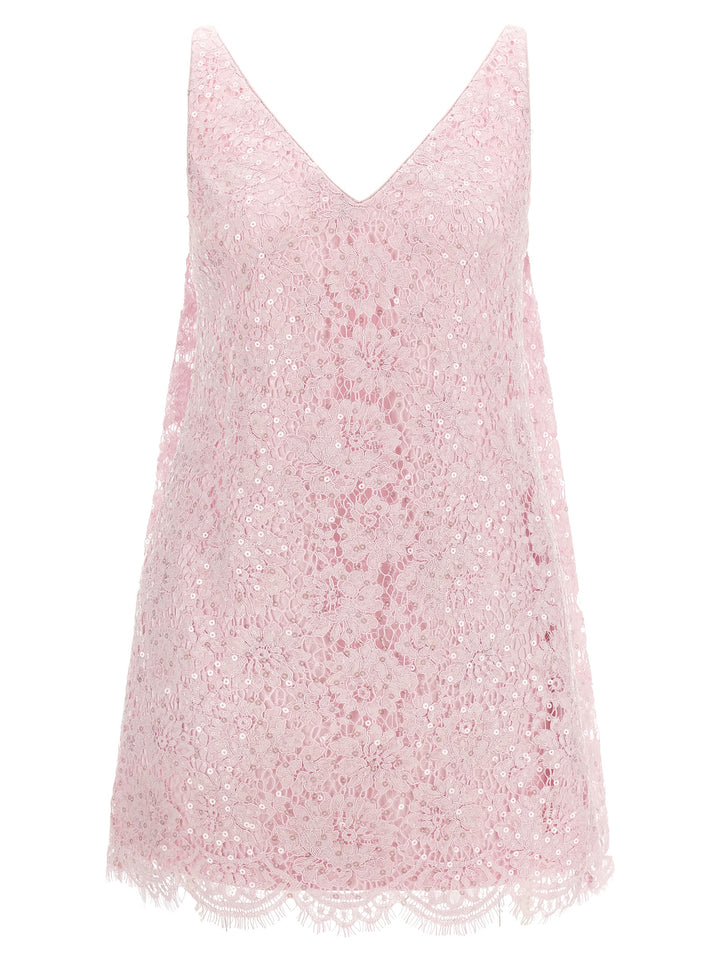 Self Portrait Sequin Lace Dress Dresses - Pink | 91170b3ed422c1690d8e4f912ff13bd1d7592a4f