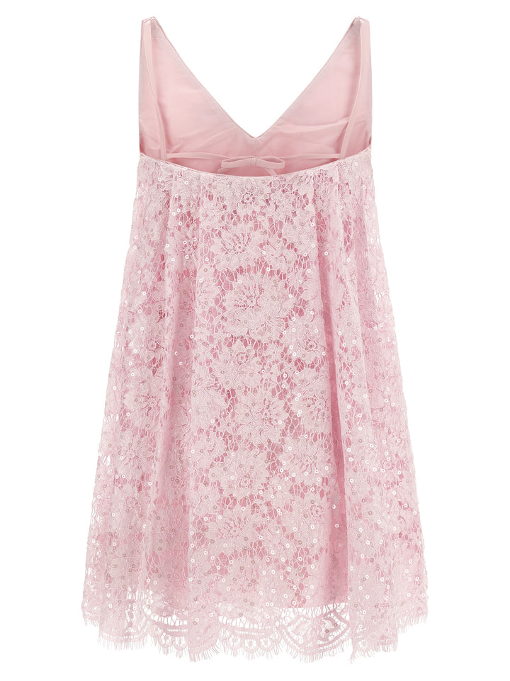 Self Portrait Sequin Lace Dress Dresses - Pink | 356fdf1f4fc5f565d236d2e07898dcaf22e3b089
