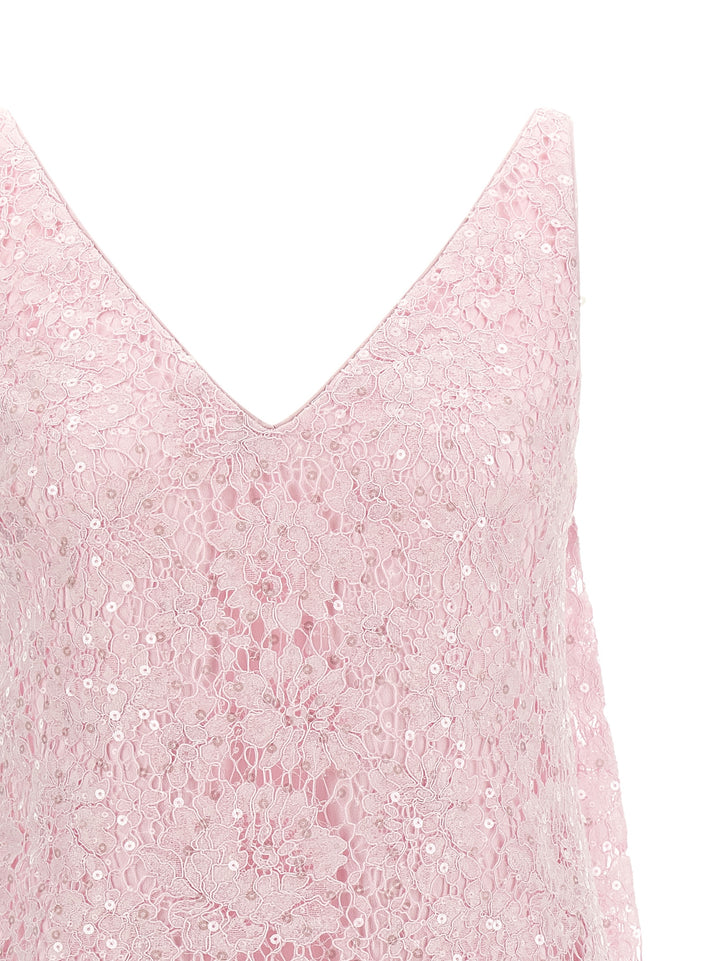 Self Portrait Sequin Lace Dress Dresses - Pink | b0bdb4cfa7d73eff4be33d5062dd7f6e1085637f