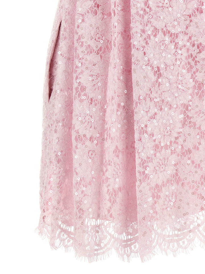 Self Portrait Sequin Lace Dress Dresses - Pink | 519eefb5f869018f0ed74a62100251f5be0072de