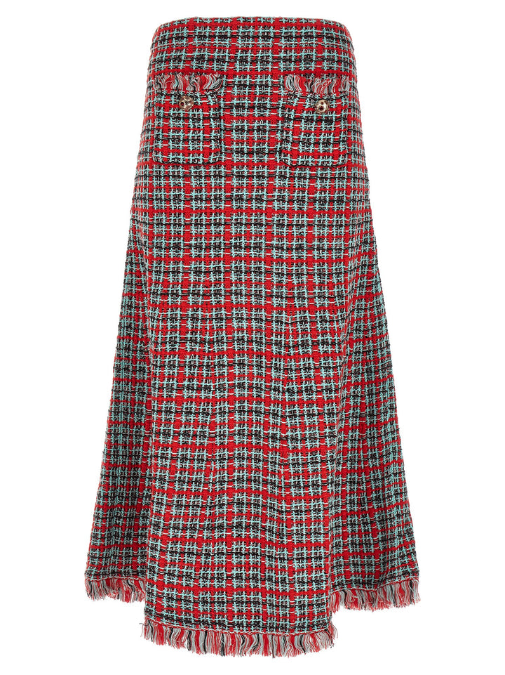 Self Portrait Tweed Skirt Skirts - Multicolor | 3cd06f8997c4b230345c4943ceb88cb68553bc5d