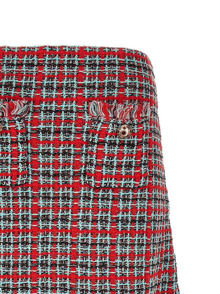 Self Portrait Tweed Skirt Skirts - Multicolor | 6c52e4cb14f3efa30c75e7b044c6628b4c14d0fd