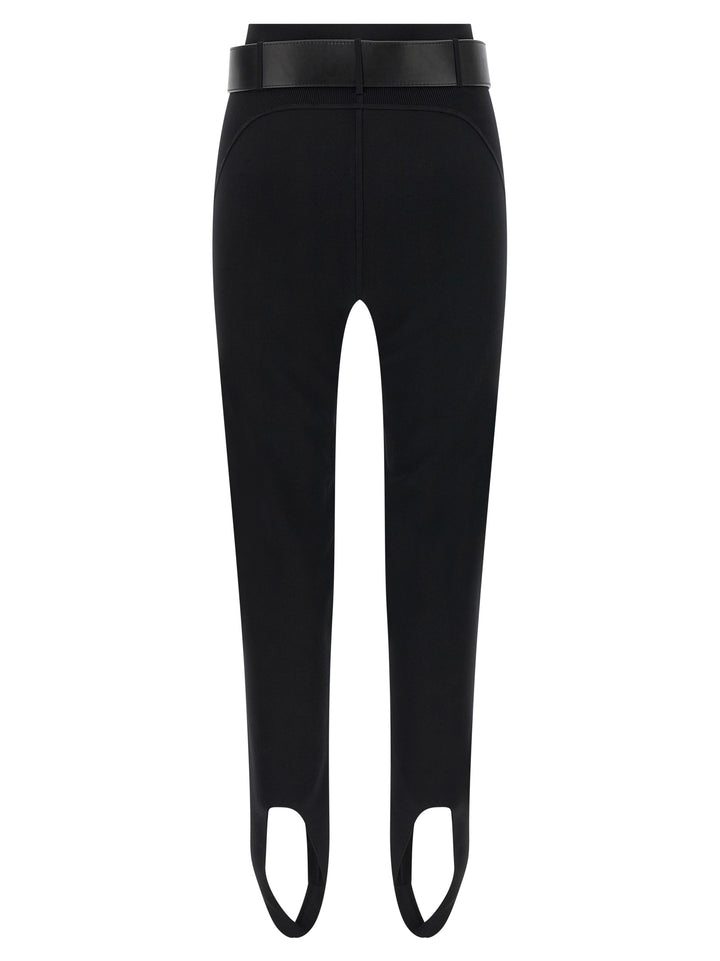 Self Portrait With Stirrup And Belt Leggings - Black | bb1b431b11a568cc69c7cddbea170faa6650589a