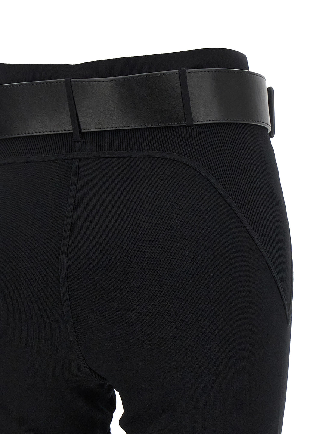 Self Portrait With Stirrup And Belt Leggings - Black | 547f107187f20b0347062d02b6213de5a3d8e86c