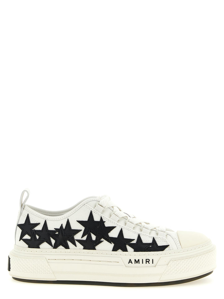 Amiri Stars Court Low Sneakers - White | 344b67048da3af9f1c881f2364ae681db9834ab8