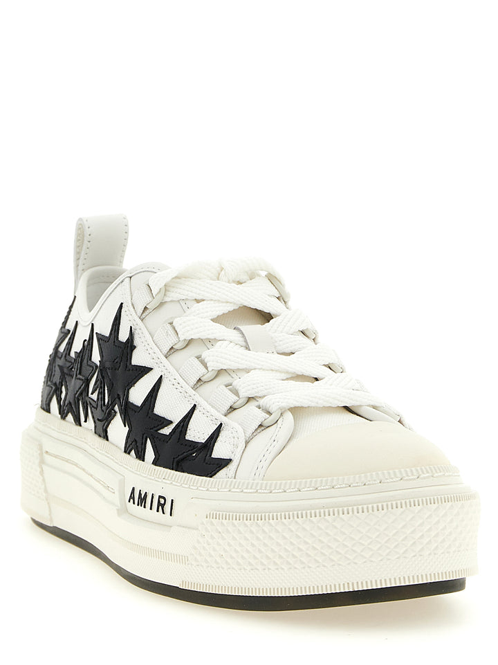 Amiri Stars Court Low Sneakers - White | 8512d734ad028f883f479d910d74ca8bd7ff3be0