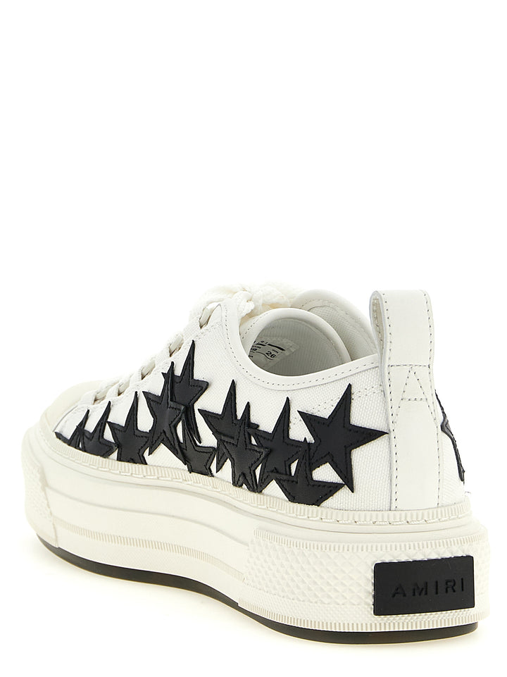 Amiri Stars Court Low Sneakers - White | c7d8e75f5690061395a2e3d29ad73fca55c9a8ea