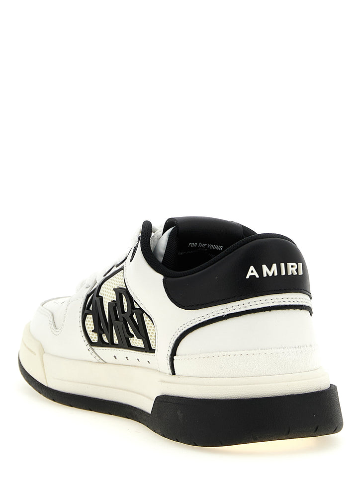 Amiri Classic Low Sneakers - White/Black | 0391ab544c7d8424ece966a0a7a7d786aac20a57