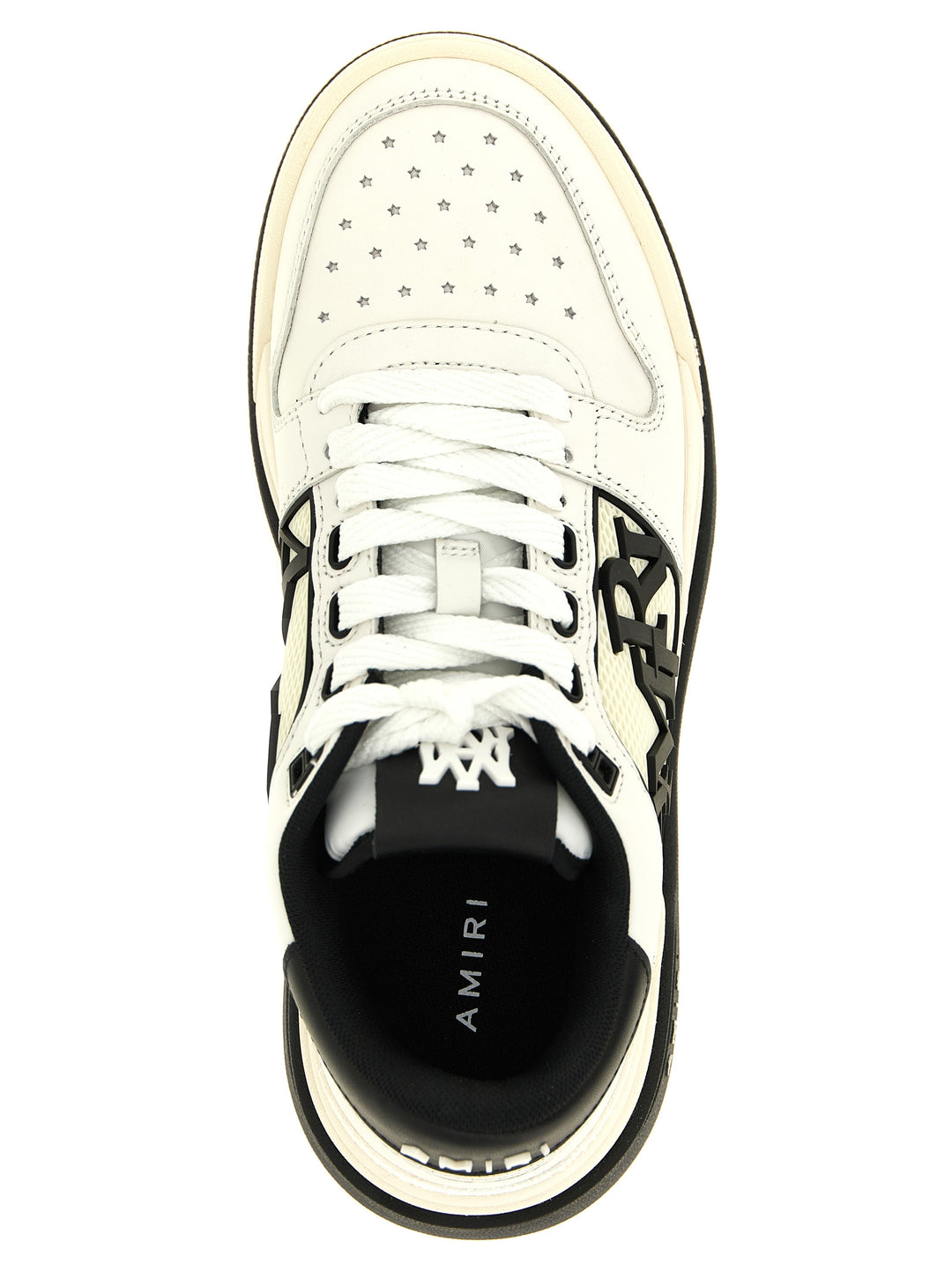 Amiri Classic Low Sneakers - White/Black | 6713cadf03874a963c221373214494e1513d8b0b
