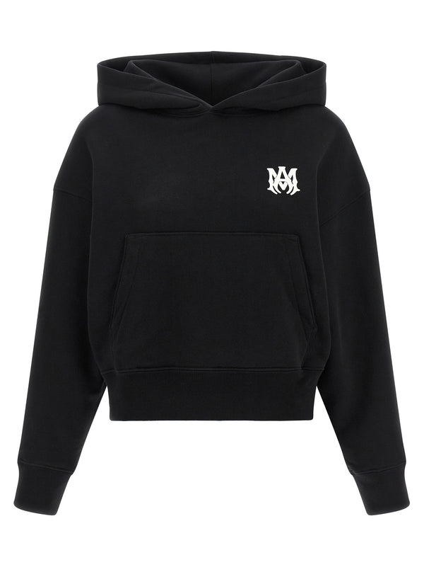 Logo Hoodie Sweatshirt Black