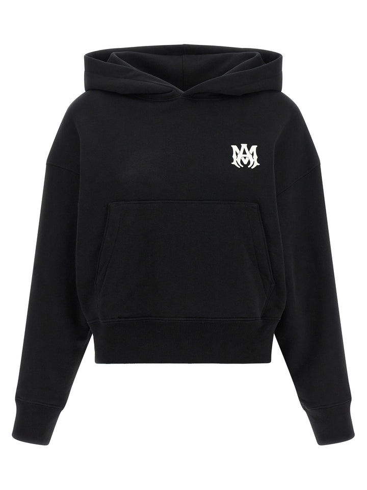 Amiri Logo Hoodie Sweatshirt - Black | 706d73dadd6e385d029f9c4e9e59f8a4a06f2be0