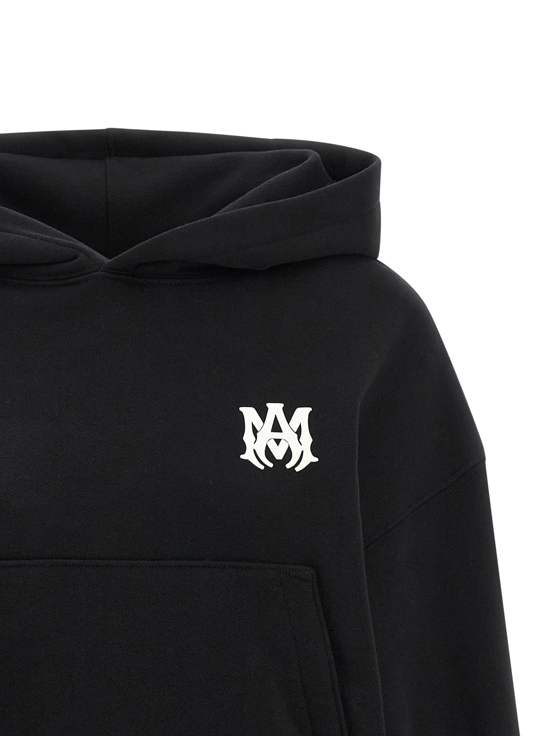 Amiri Logo Hoodie Sweatshirt - Black | 688ff229ceab5d3ab09a077db203241280dfb38a