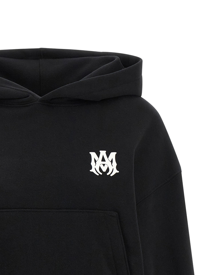 Amiri Logo Hoodie Sweatshirt - Black | 688ff229ceab5d3ab09a077db203241280dfb38a