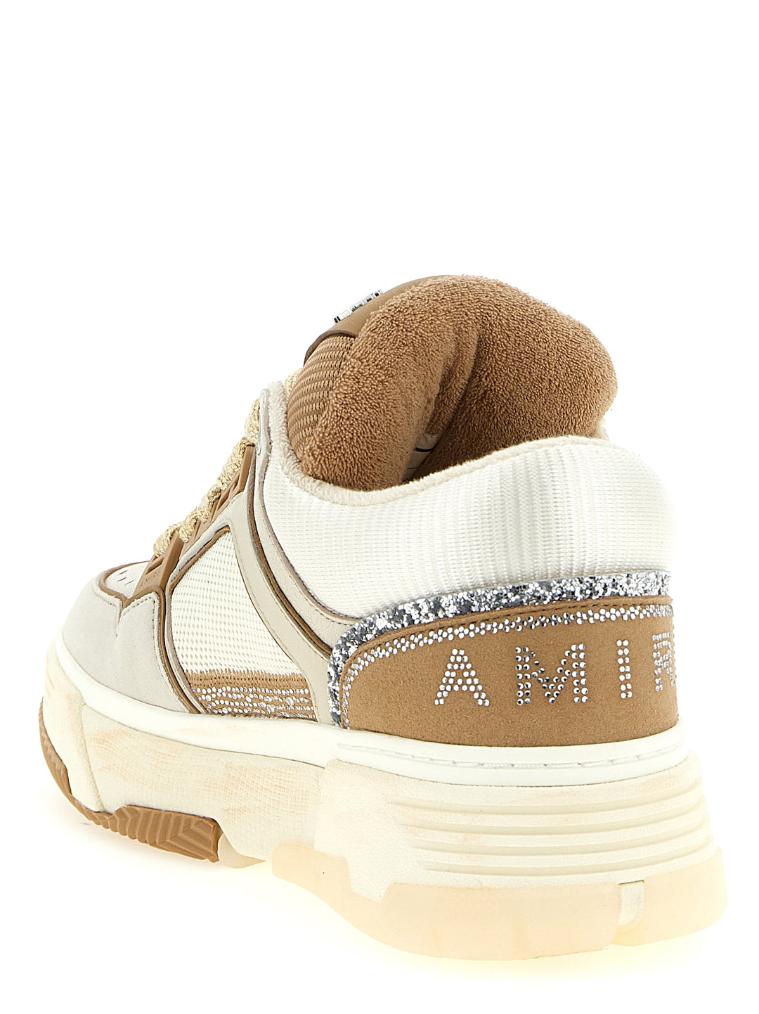 Amiri Crystal Ma-1 Sneakers - Beige | 0ca3a286dc2e377b9c54e83cee15cdf21e84b36d
