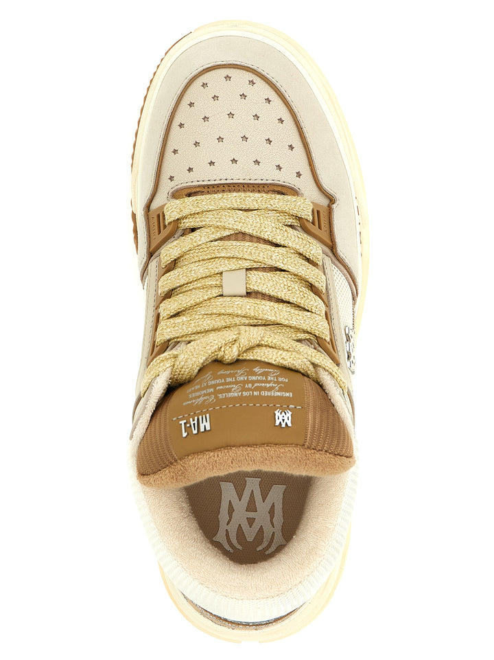 Amiri Crystal Ma-1 Sneakers - Beige | 84141bae31848c690f68ceb449d255bbcd48e214