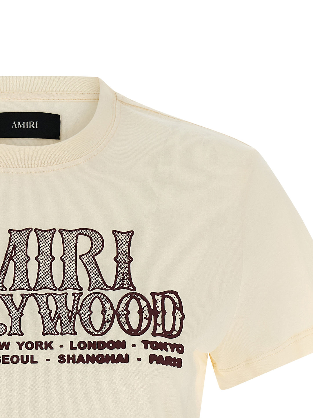 Amiri Hollywood Tee T-shirt - White | 8b6a6c8fc0a0d1255d24afed3a2ff99bb7c4f2fd