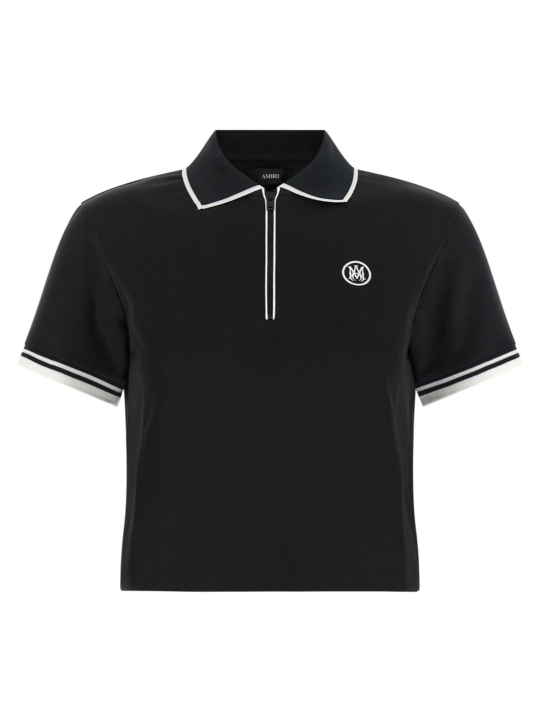 Amiri Zipped  Shirt Polo - Black | 075a5fa74a87fe39901755c2621a2706dc097c85