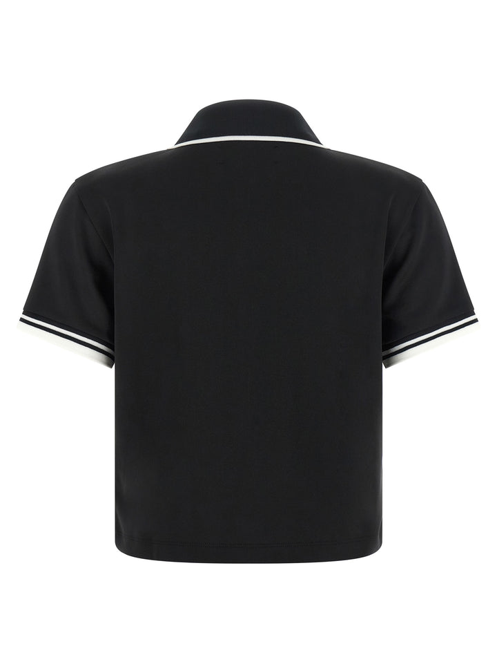 Amiri Zipped  Shirt Polo - Black | bca1a7f4c9c40872bfb0e679b4049f2a737fed71
