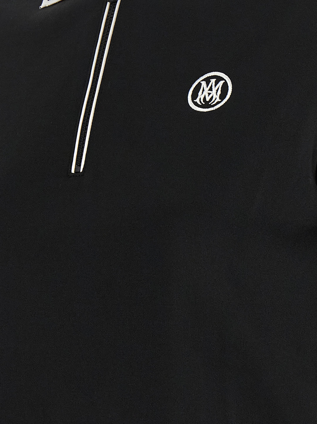 Amiri Zipped  Shirt Polo - Black | 3dad31181312f013b8f8f7d7edef75d61e1392b8