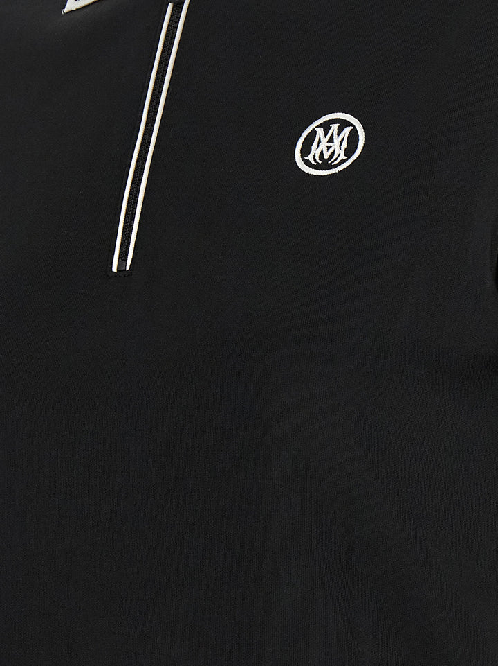 Amiri Zipped  Shirt Polo - Black | 3dad31181312f013b8f8f7d7edef75d61e1392b8