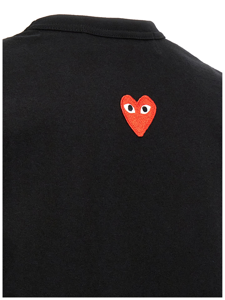 Heart Patch T-Shirt Black