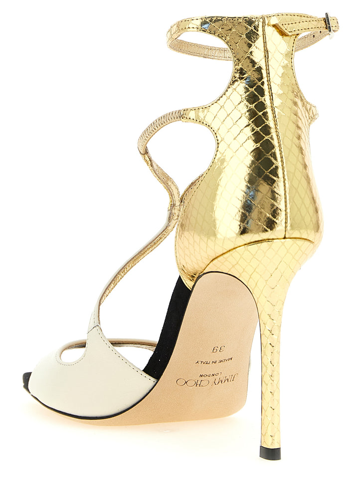 Jimmy Choo Azia Sandals - Multicolor | 4664c50cd63728f53cdc3cfc72627ff44c437a1d