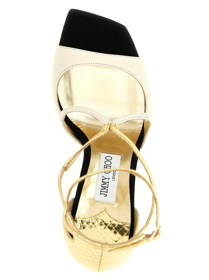 Jimmy Choo Azia Sandals - Multicolor | 60d6dd63885cb5cc4312c1cbe836bc9b495c85c1