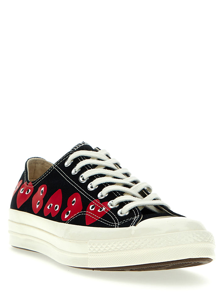 Comme Des GarçOns  Play X Converse Sneakers Black