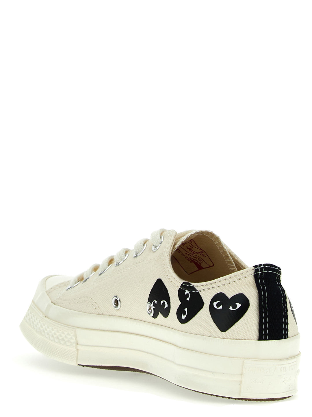 Comme Des GarçOns  Play X Converse Sneakers White/Black