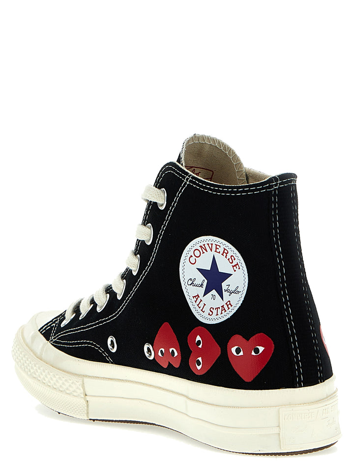 Comme Des GarçOns  Play X Converse Sneakers Black